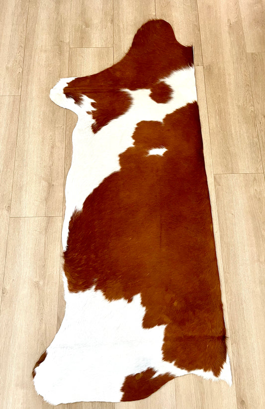 HALF COWHIDE - TAN WHITE - HC04